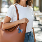 Resin Initial Keychain N – Natural Dried Flowers