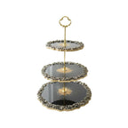 Handmade Resin 3-Tier Serving Plates Stand
