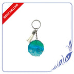 Pearls Tassel Pebbles Resin Keychain