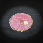 Happy Birthday Coaster