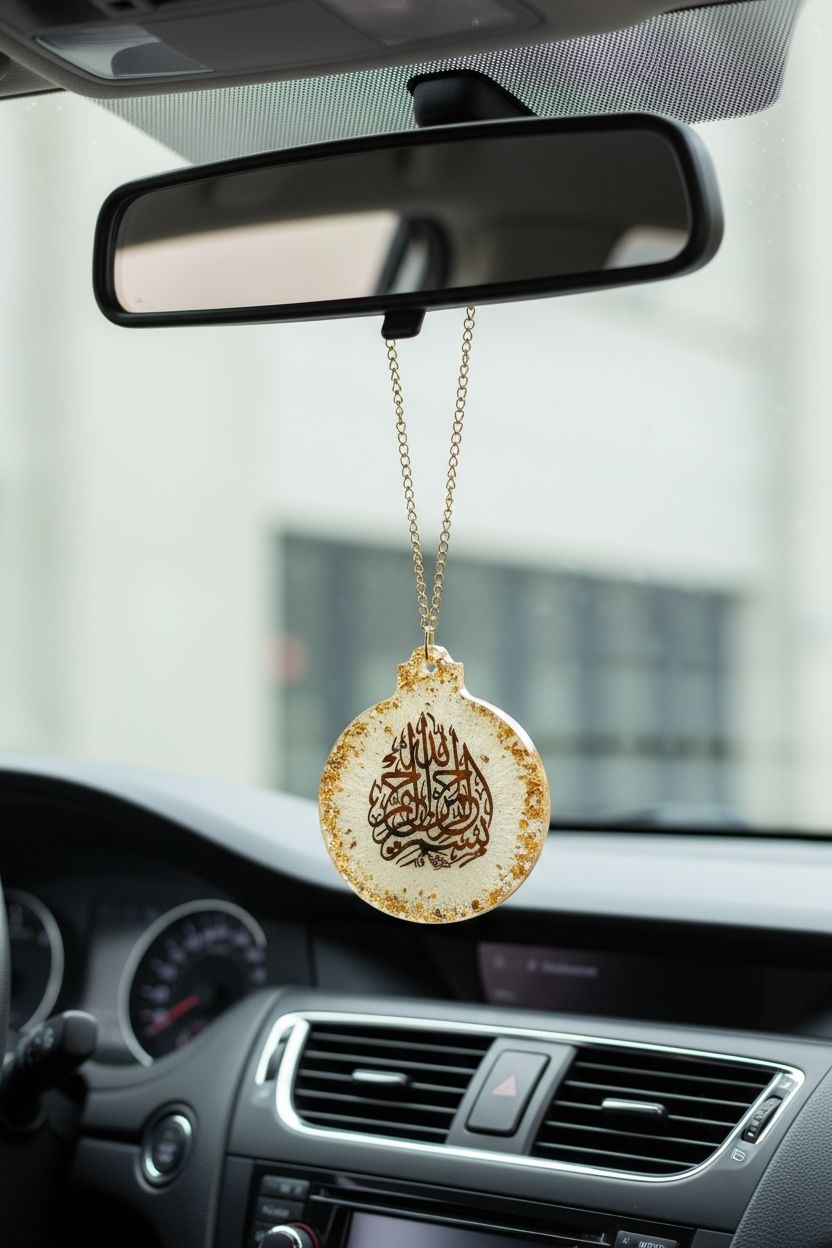 Handmade Resin Car Hanging