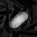 Handmade White Resin Pearl Vanity Tray