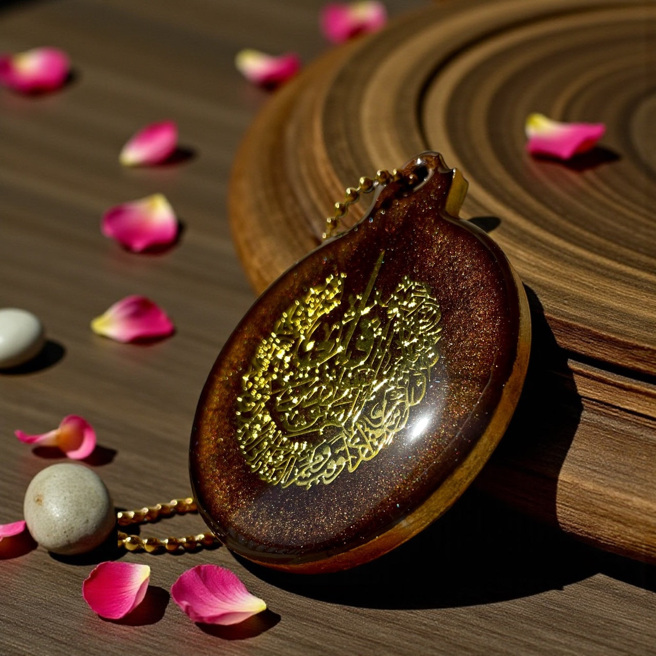 Brown Car Mirror Hanging