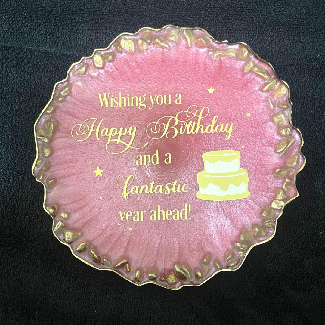 Happy Birthday Coaster