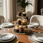 Handmade Resin 3-Tier Serving Plates Stand